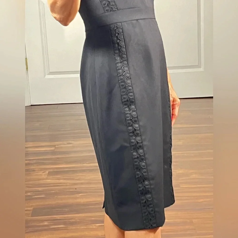 J.Crew 100% wool career V Neck dress size 0 - Picture 5 of 12